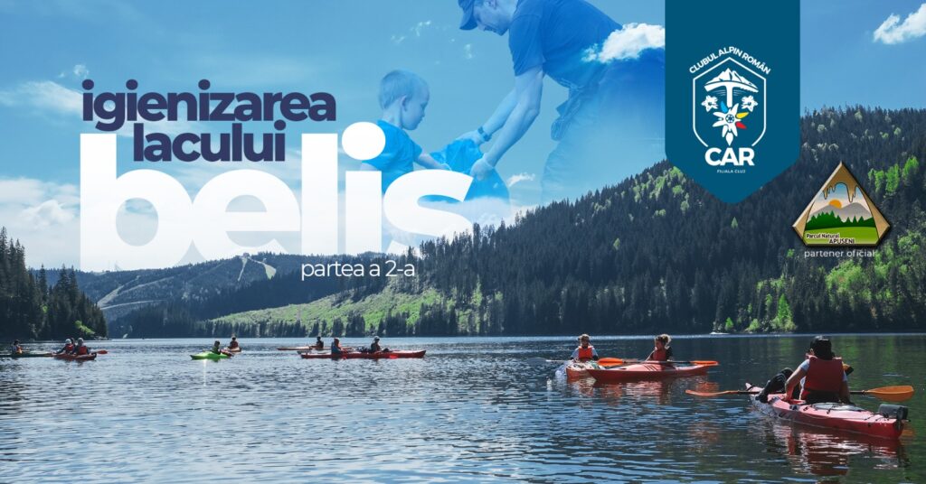 Acțiune de igienizare a lacului Beliș-Fântânele: Voluntarii vor strânge PET-urile aruncate de nesimțiți!