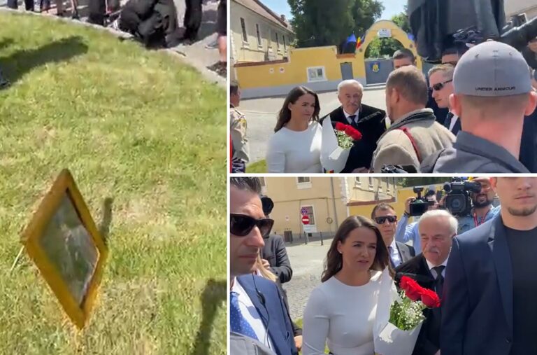 Călin Matieș l-a pus la respect pe Președintele Ungariei: Avram Iancu în fața statuii lui Bethlen Gabor!