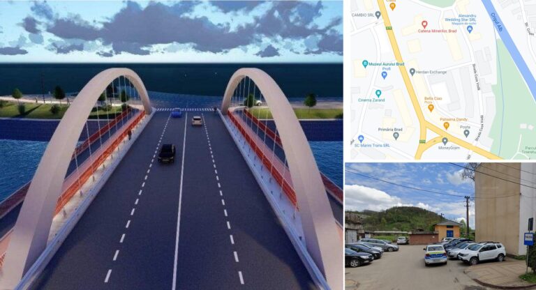Unde va fi construit noul pod de peste Luncoi și Criș din Brad? Cât va costa noul pod?