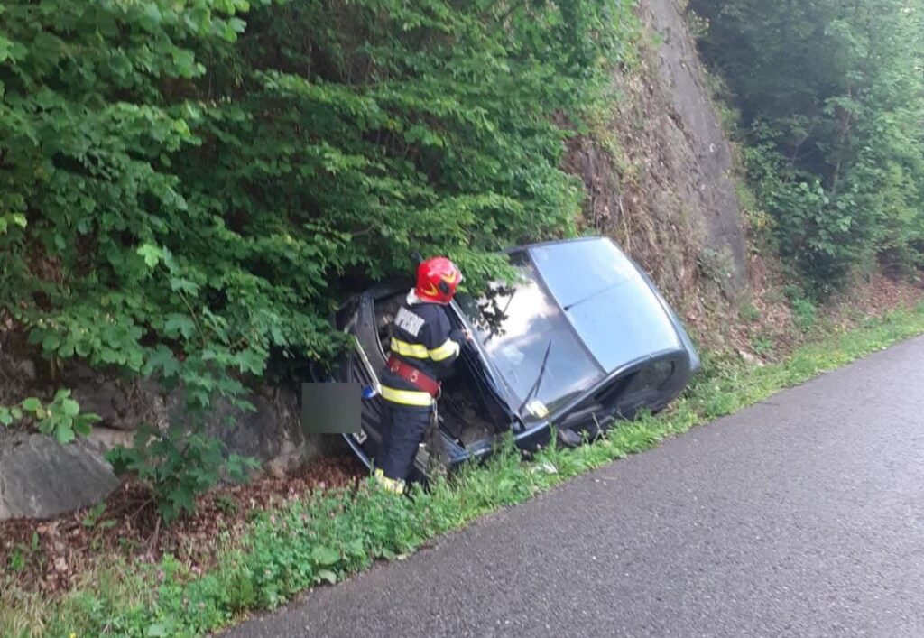 Accident rutier la ieșire din Someșu Cald