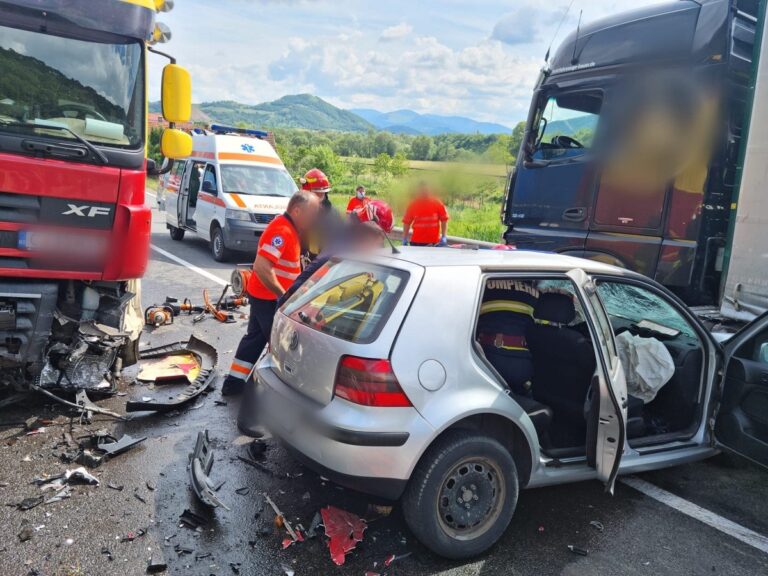 Accident MORTAL pe DN1 E60 Cluj-Oradea, între Ciucea și Poieni!