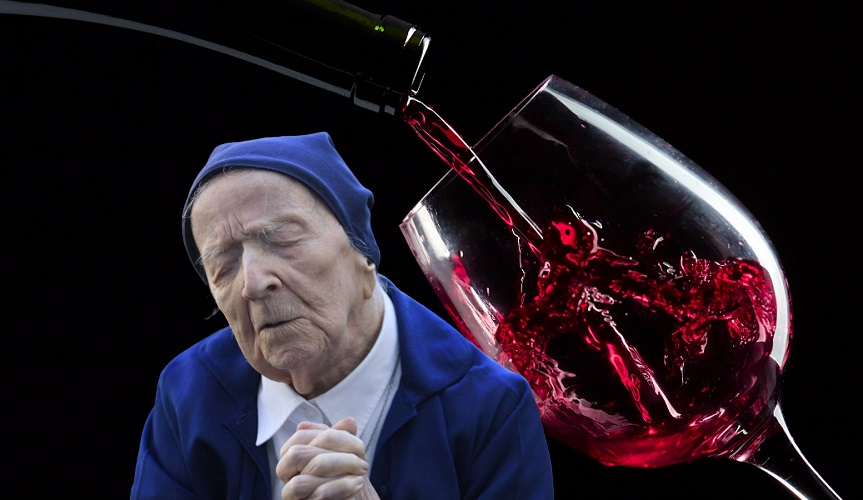Consumă zilnic vin și ciocolată și are 118 ani! Sora André a fost întrebată despre secretele longevității