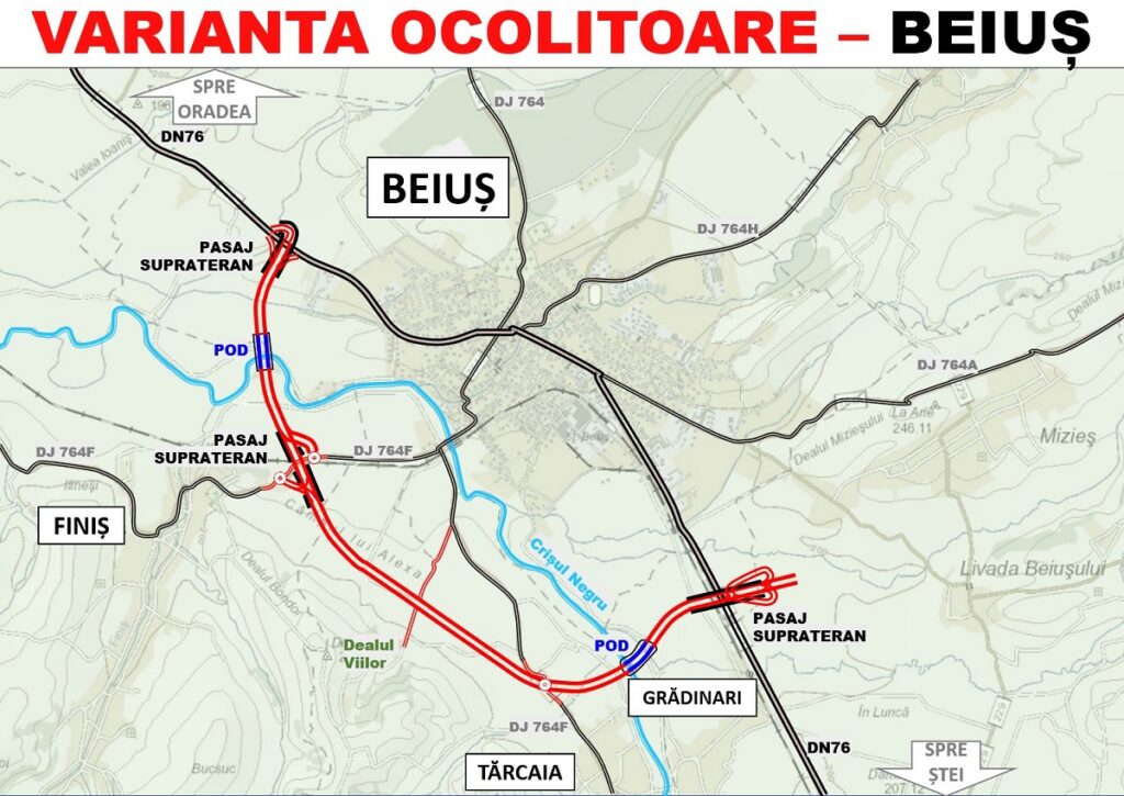 Pas important pentru Centura Beiuș: A fost desemnat constructorul!