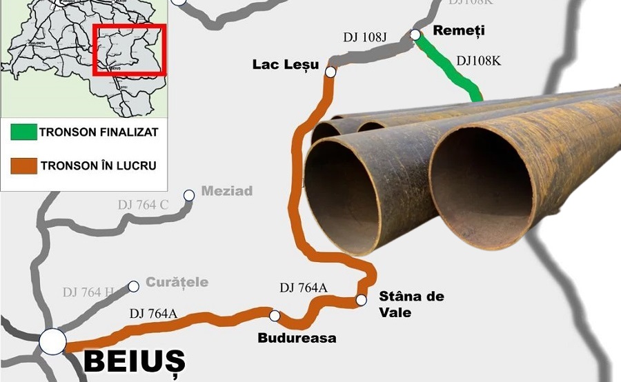 Drumul Apusenilor îi lasă în noroaie pe locuitorii din Beiuș din zona ANL?