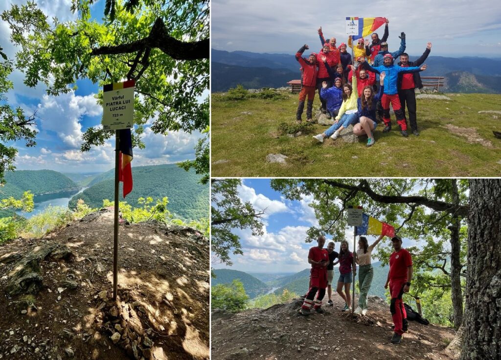 Piatra lui Lucaci și Vârful Vlădeasa au fost „echipate” cu stâlpi de marcare și plăcuțe toponimice noi