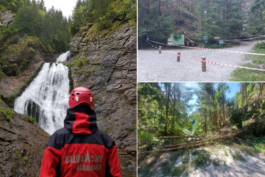 Salvamontiștii clujeni anunță: Acces interzis la Cascada Vălul Miresei din Răchițele!