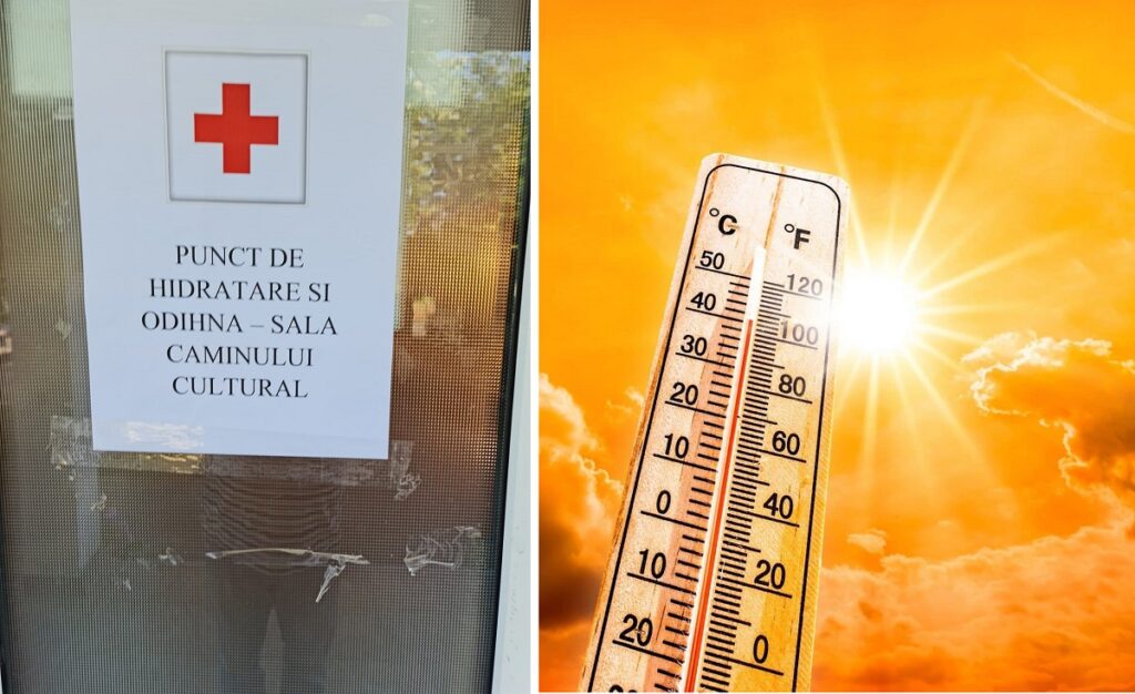 Primăria Hășmaș a deschis un punct de hidratare și odihnă pe timp de caniculă