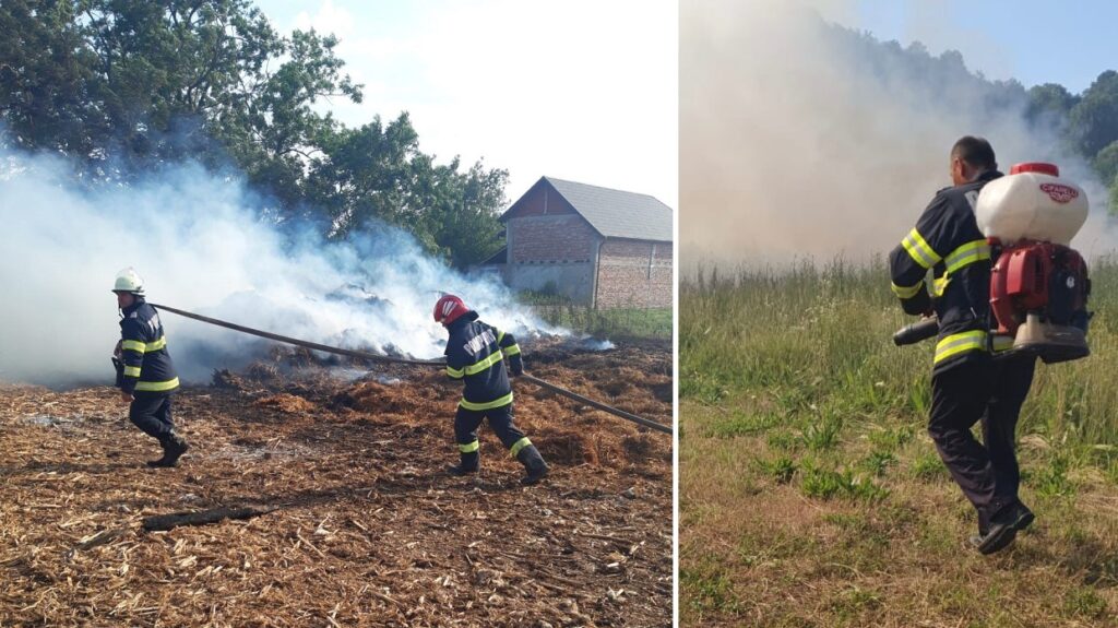 158 de misiuni au executat pompierii arădeni de la începutul acestei săptămâni