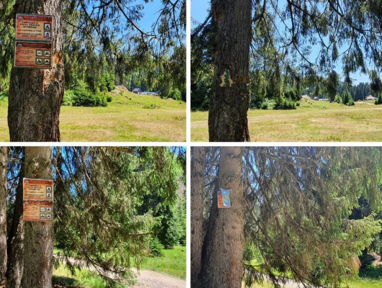 Parcul Natural Apuseni își face treaba și informează turiștii prin panouri: Mai trebuie ca și turiștii să aibă ochi să vadă și bun simț să respecte!