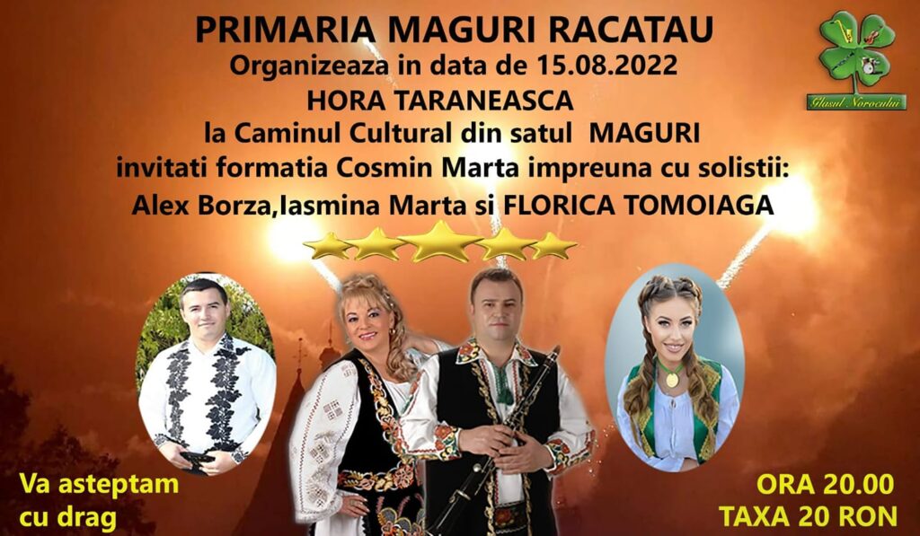 De Sfânta Maria, horă țărănească la Căminul Cultural din Măguri