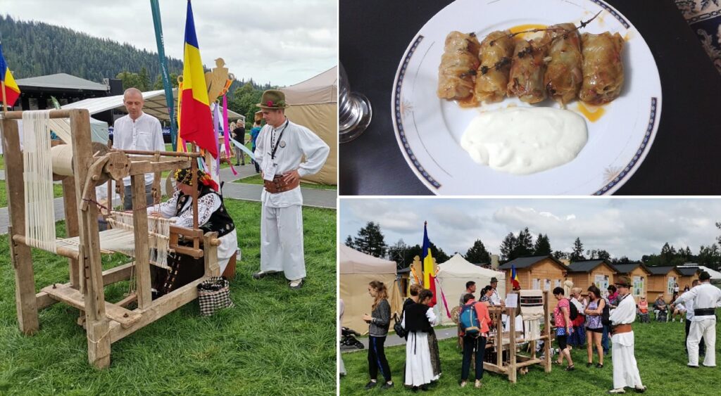 Sute de polonezi au gustat sarmale cu groștior, balmoș, dar și alte bunătăți din Negreni, Apuseni