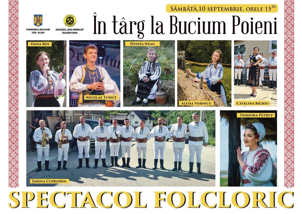Regalul tradiției moților, la Bucium Poieni: Care este programul Târgului de la Bucium Poieni?