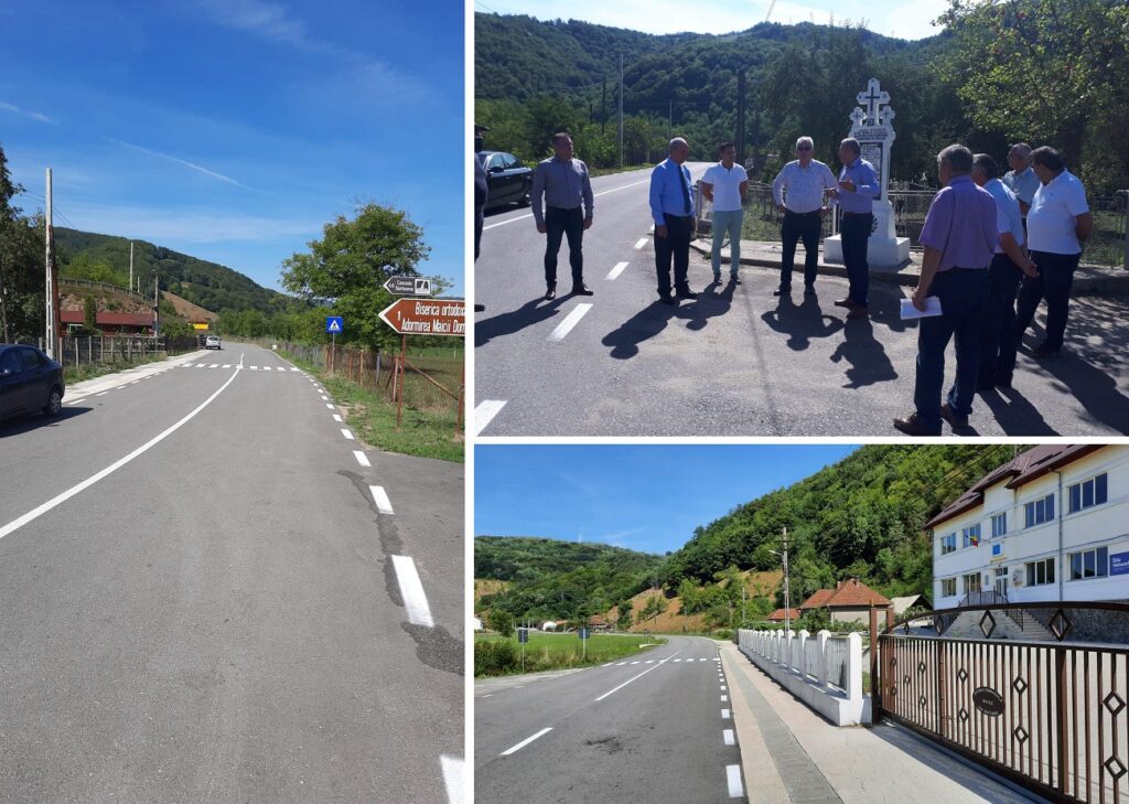 S-a ținut de cuvânt: Lucrările de modernizare la DJ 742A Buceș-Dupăpiatră-Tarnița-Alba au fost recepționate