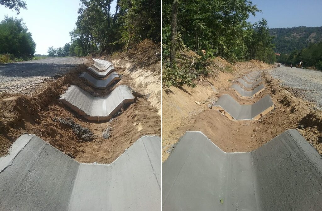 Iustin Cionca: Construim un șanț de scurgere betonat, între Dieci și Dezna, pe marginea noului drum județean