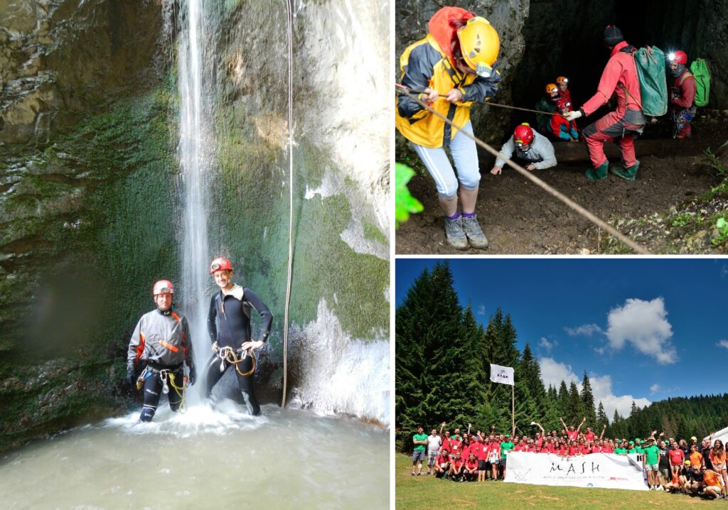 A 27-a ediție a taberei Medical Adventure School in Holiday se desfășoara în zona Padiș-Glăvoi