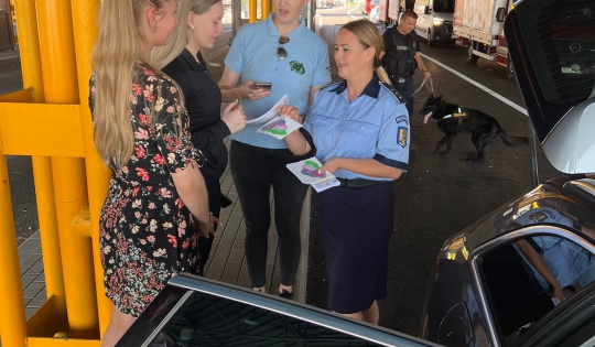 Acțiune desfășurată în sistem integrat pe linia prevenirii și combaterii consumului de droguri 