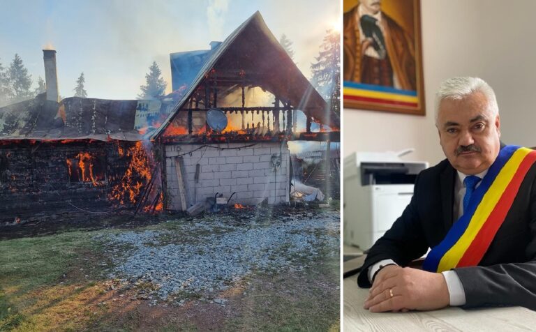Primarul din Arieșeni, după incendiul care a ars o casă: Fac apel la cei care vor să sprijine financiar familia