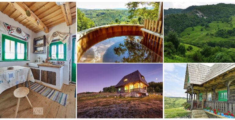 Turism într-o casă izolată din Apuseni: Peisaje superbe, aer curat și o baie plăcută în natură!