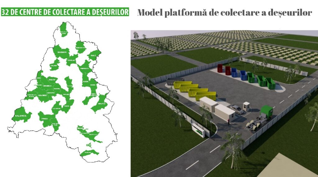 Platforme de deșeuri vor fi construite în Bihor, inclusiv în Ștei, Vașcău, Aușeu, Drăgănești și Lăzăreni!