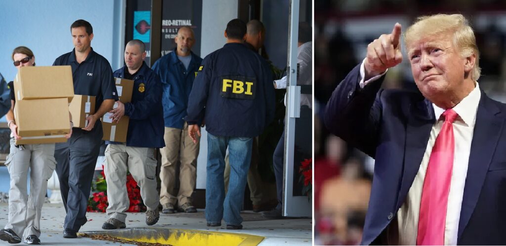 Agenții FBI au descins la reşedinţa lui Donald Trump: Ancheta vizează deținerea ilegală de documente clasificate!