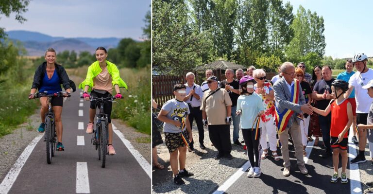 Pista de biciclete de la Huedin a fost inaugurată: Ce spune Mircea Moroșan despre cea mai nouă atracție turistică de la poalele Apusenilor?