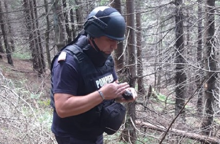 Muniție descoperită în Stâna de Vale: Pirotehniștii au intervenit!