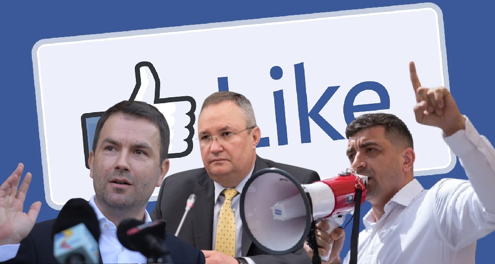 Nicolae Ciucă e repetent la like-uri pe net: George Simion și Cătălin Drulă îl bat măr!