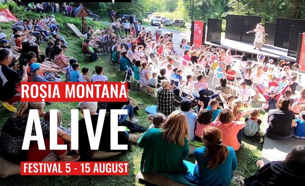 4 piese de teatru, 20 de actori și oameni de teatru vor da viață în acest weekend Roșiei Montane