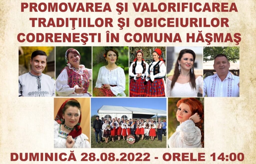 Se apropie Ziua Comunei Hășmaș: Cine ne va înCânta?