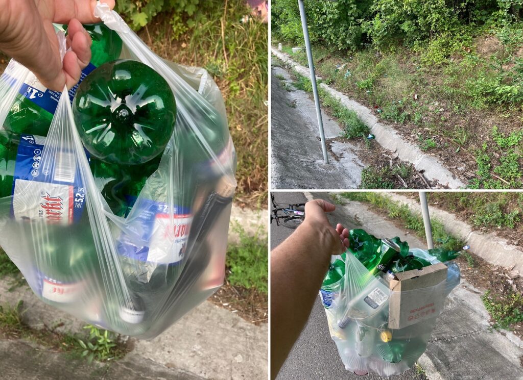Consilierii USR au organizat o acțiune de ecologizare în Brad