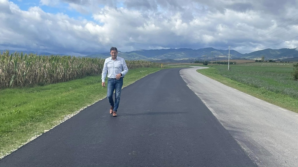 Marius Hategan: Pe DJ107H Șard – Ighiu – Cricău – Galda de Jos, se circulă, de azi, în cele mai bune condiții