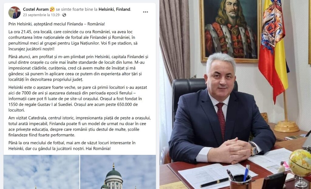 Costel Avram a fost la Finlanda – România! Nu a purtat noroc tricolorilor…