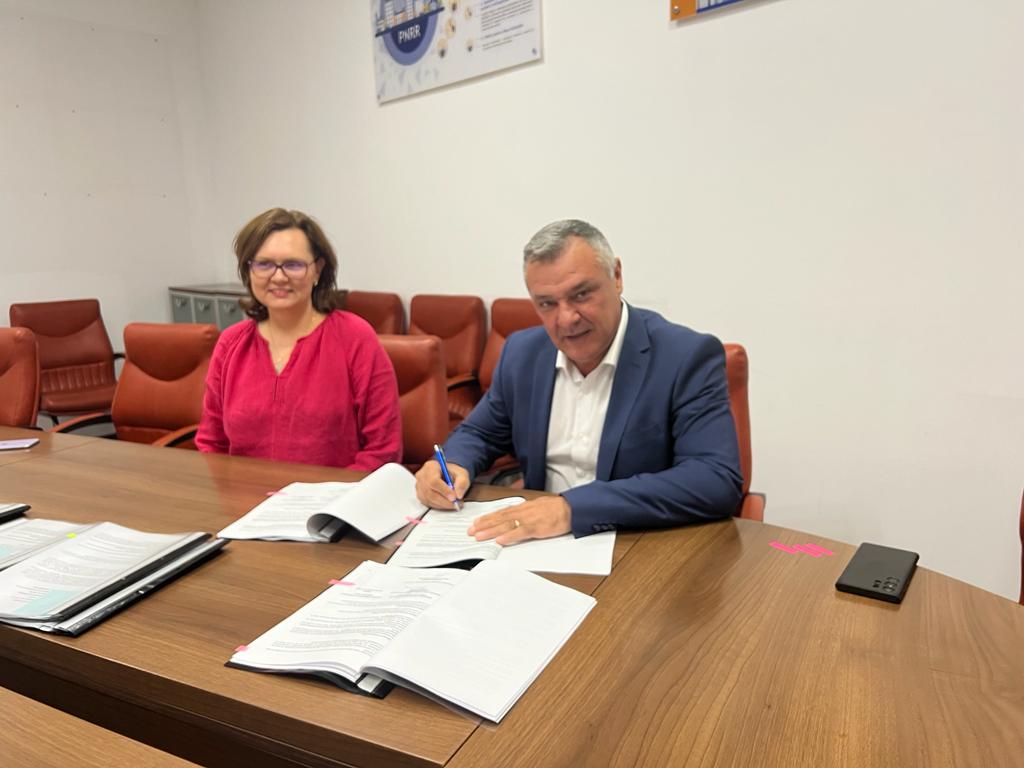 Florin Oancea: Am semnat contractul de finanțare pentru creșa construită cu fonduri europene, prin PNRR