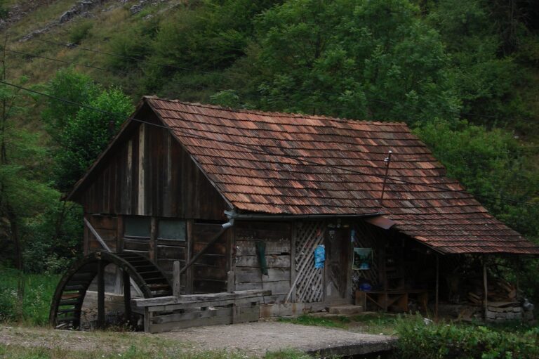 Moara pe apă din Roşia, ultima rămasă în funcțiune în vestul Apusenilor. Dateaza de peste 200 de ani!