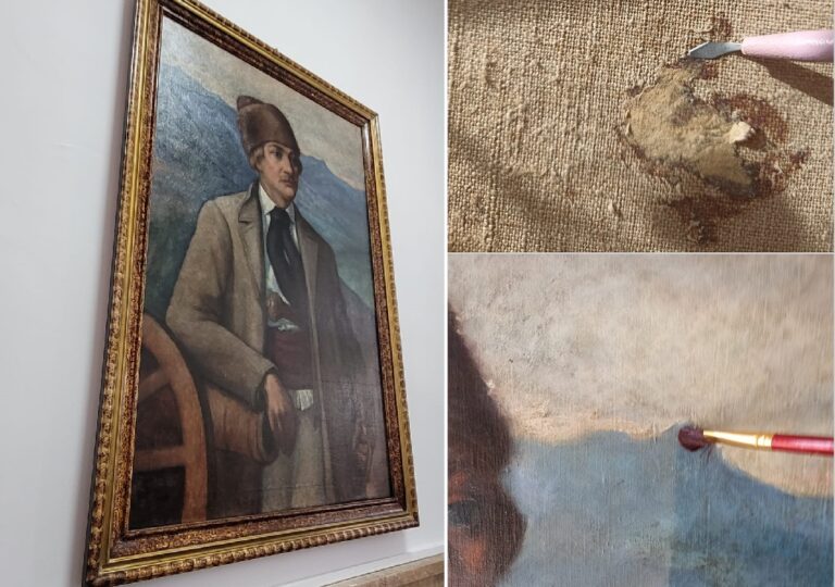 Un tablou portret celebru a lui „Avram Iancu” pictat în perioada interbelică a prins iar viață!