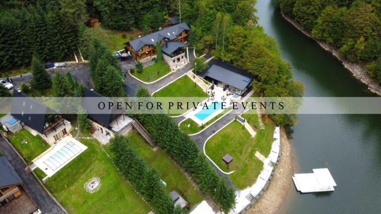 Cea mai de lux locație din Transilvania „Tarnita Paradise Resort” pe lacul Tarnița din Apuseni