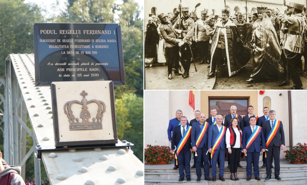 La 100 de ani de la Încoronarea Regelui Ferdinand și a Reginei Maria, la Câmpeni s-a dezvelit o plachetă comemorativă