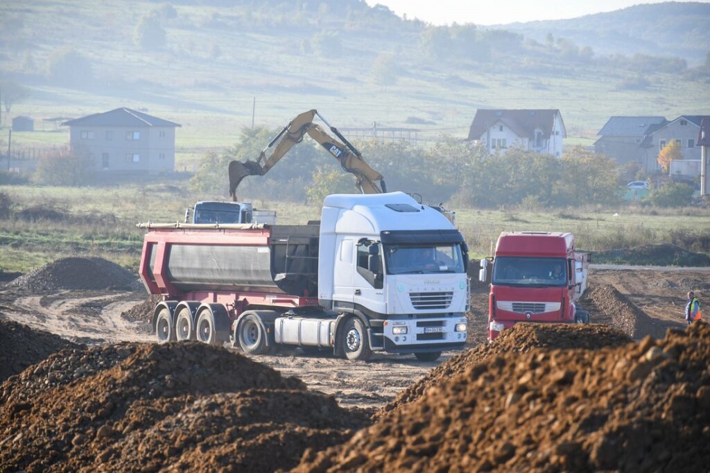 Au început lucrările la Centura Sânmartin
