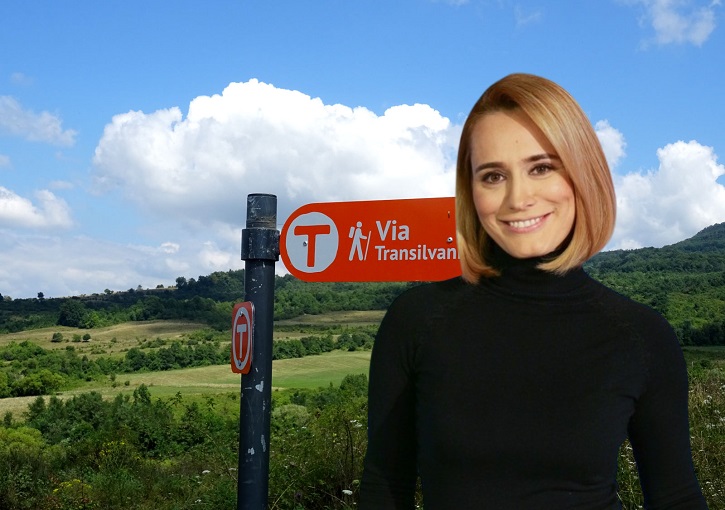 Andreea Esca: Via Transilvanica este despre „se poate”! Dacă există oameni care își iubesc țara de-adevaratelea, care doresc să lase ceva în urma lor, se poate!