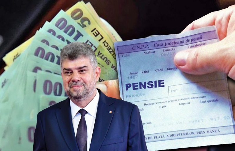 Ciolacu: Pensiile mici vor crește de la 1 ianuarie, va exista o abordare diferențiată