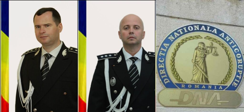 Fostul șef al IPJ Cluj, Mircea Rus, adjunctul IPJ, Daniel Graur și șeful Poliției Dej au fost reținuți de procurorii DNA