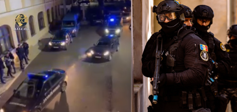 (VIDEO) Crima organizată a fost lovită dur astăzi: 300 de percheziții și peste 400 mandate de aducere
