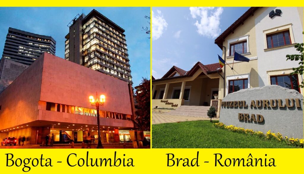 Că bine zicea Intotero în 2020: Doar 12.000 de vizitatori/an la Muzeul Aurului din Brad iar la Muzeul Aurului din Bogota, Columbia, 650.000 de vizitatori/an!