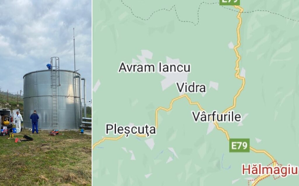Investiție de amploare pentru alimentarea cu apă a comunelor Vârfurile și Hălmagiu