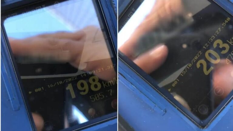 S-au crezut piloți de F1 pe autostrada Sebeș-Deva: Doi bărbați au fost depistați cu 203 km/h și 198 km/h