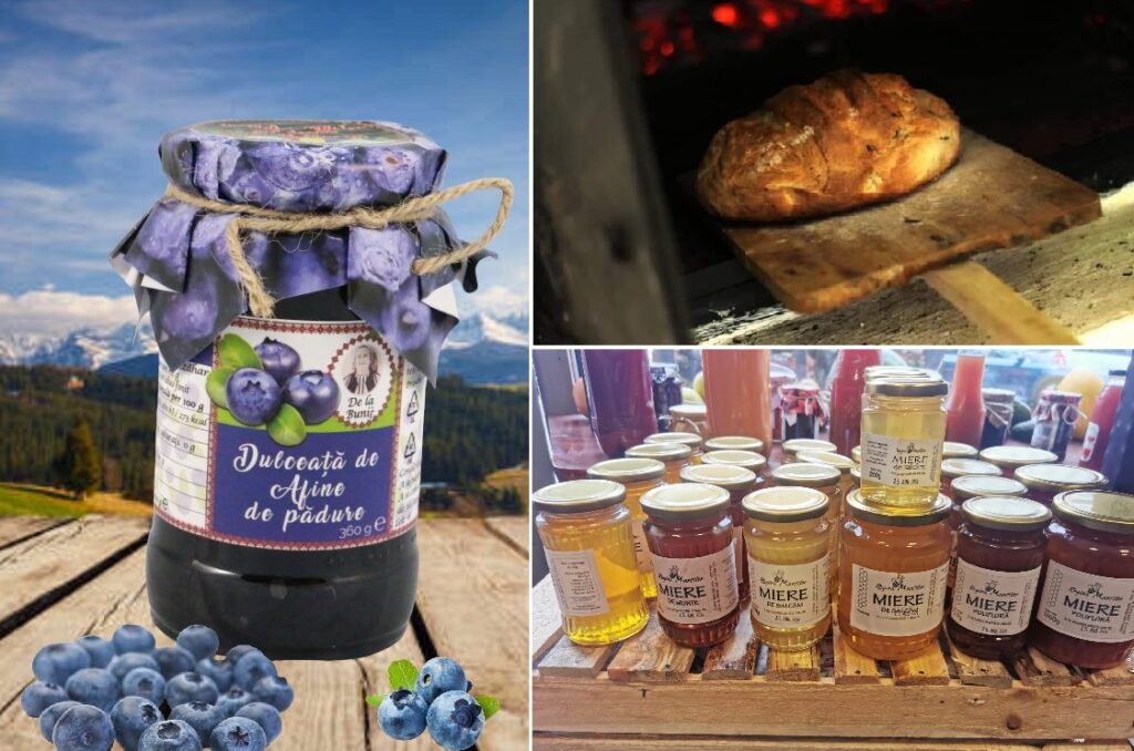 Bunătățile din Țara Moților au invadat centrul Clujului: De la pâine, la dulcețuri, miere și fructe de pădure gustoase cum doar în Apuseni găsiți!