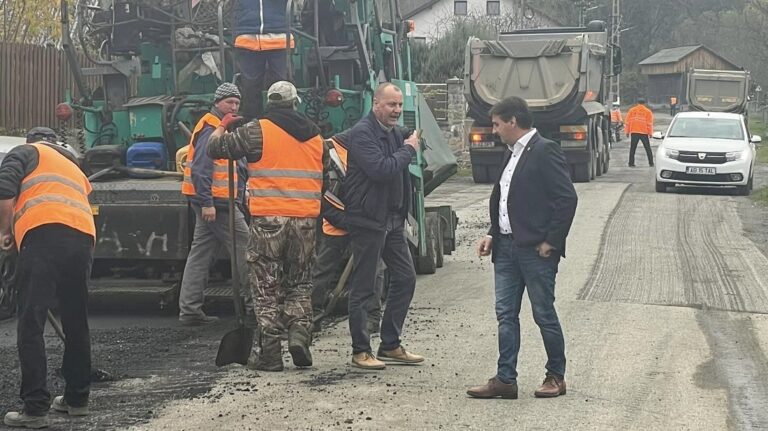 Marius Hațegan: Am început în forță reparațiile capitale la DJ 742 Gura Roșiei – Roșia Montană