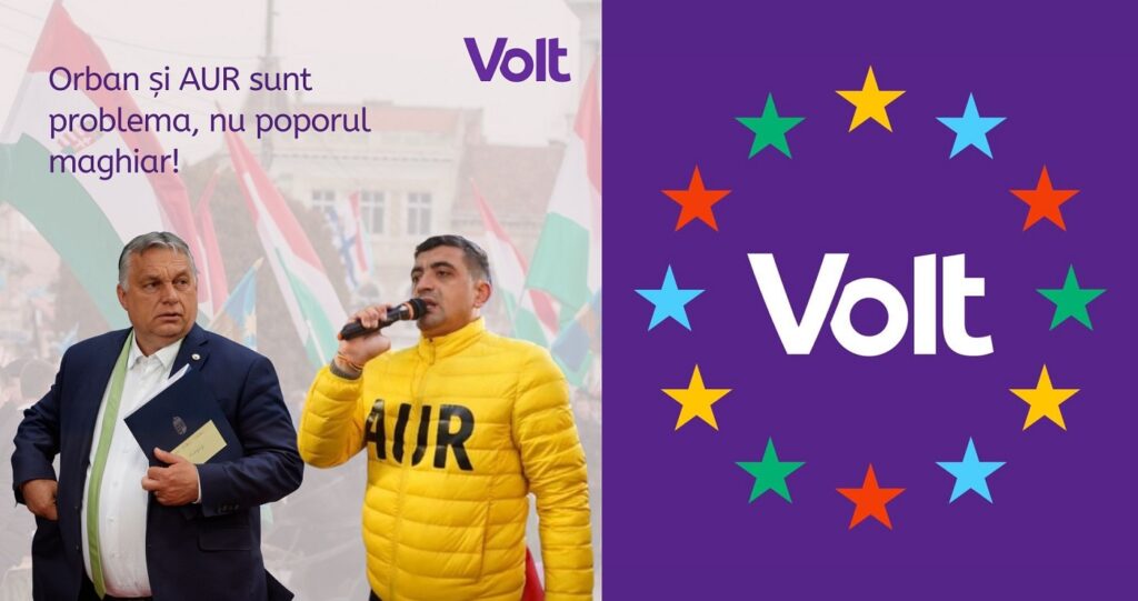 Volt România: Viktor Orban și AUR sunt problema, nu poporul maghiar