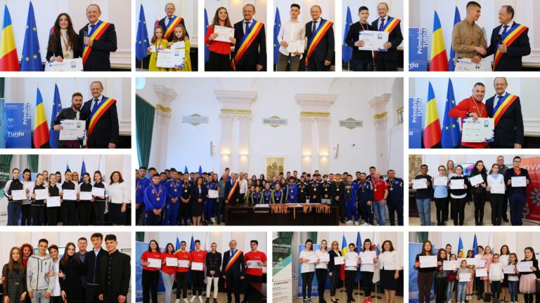 Gala Excelenței la Turda, trei zile dedicate premierii rezultatelor deosebite în educație și sport! Cine sunt cei premiați?