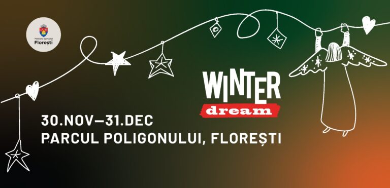 Winter Dream, un Târg de Crăciun ca un vis de iarnă, pentru floreșteni, în Parcul Poligonului
